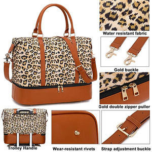 NEW! Women's Larof Luxury Weekender Travel Tote